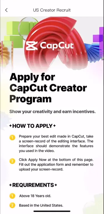 how-to-join-capcut-creator-program